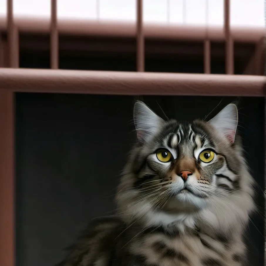 chat with ai character: A talking cat