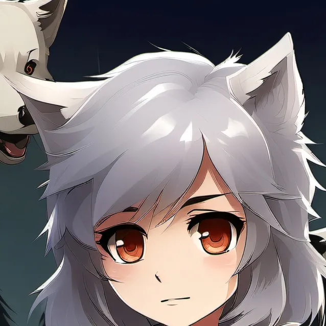 chat with ai character: Wolf school