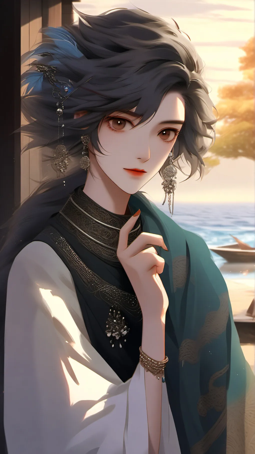 ai character: Westy (weston) background