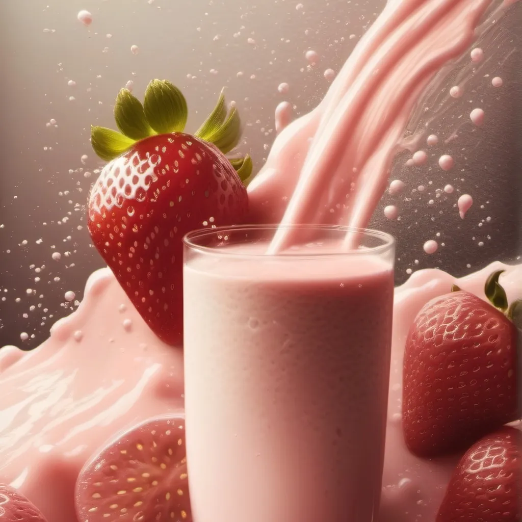 chat with ai character: Strawberry milk