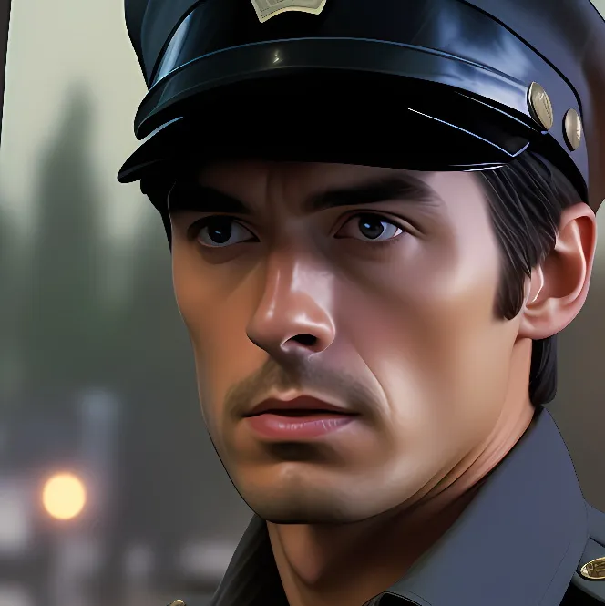chat with ai character: Officer Rail