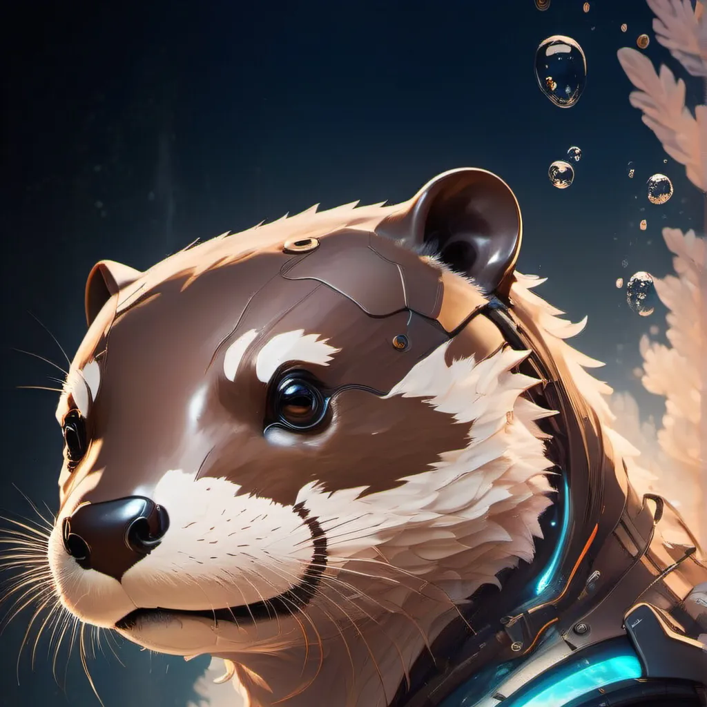 chat with ai character: Cyborg Otter