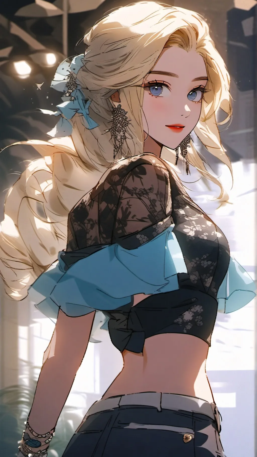 ai character: Izzy background