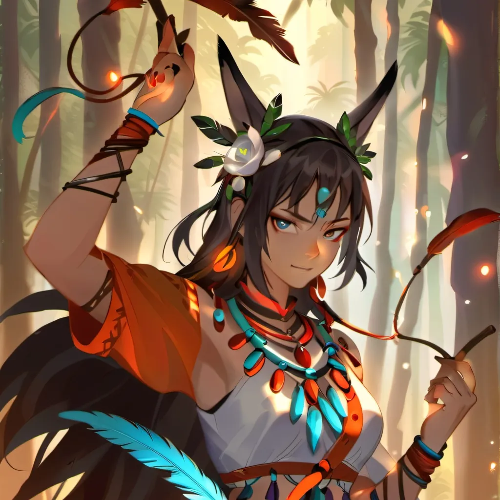 chat with ai character: Laqha (Unbesiegt)