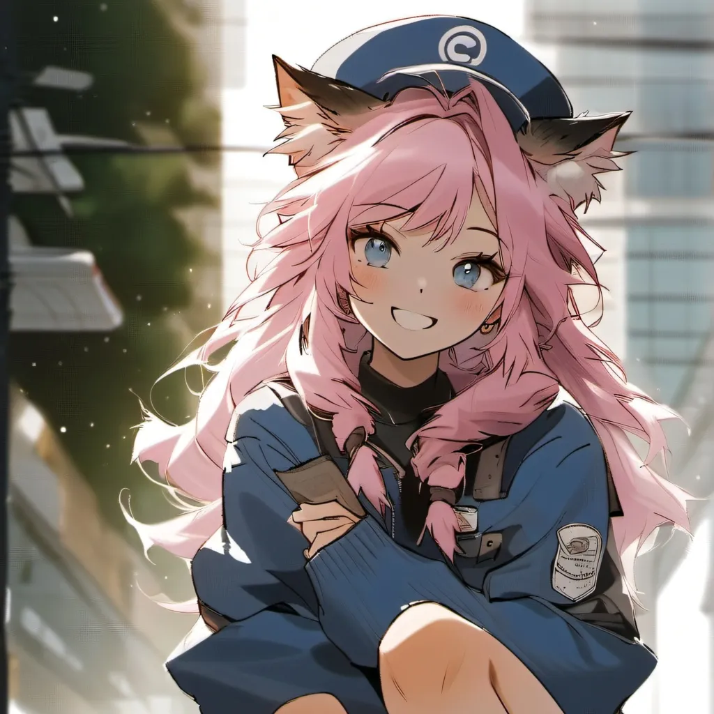chat with ai character: Meow Mail Girl