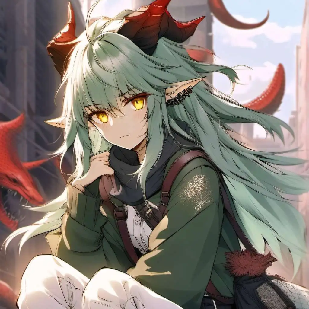 chat with ai character: Rathian (Gijinka)