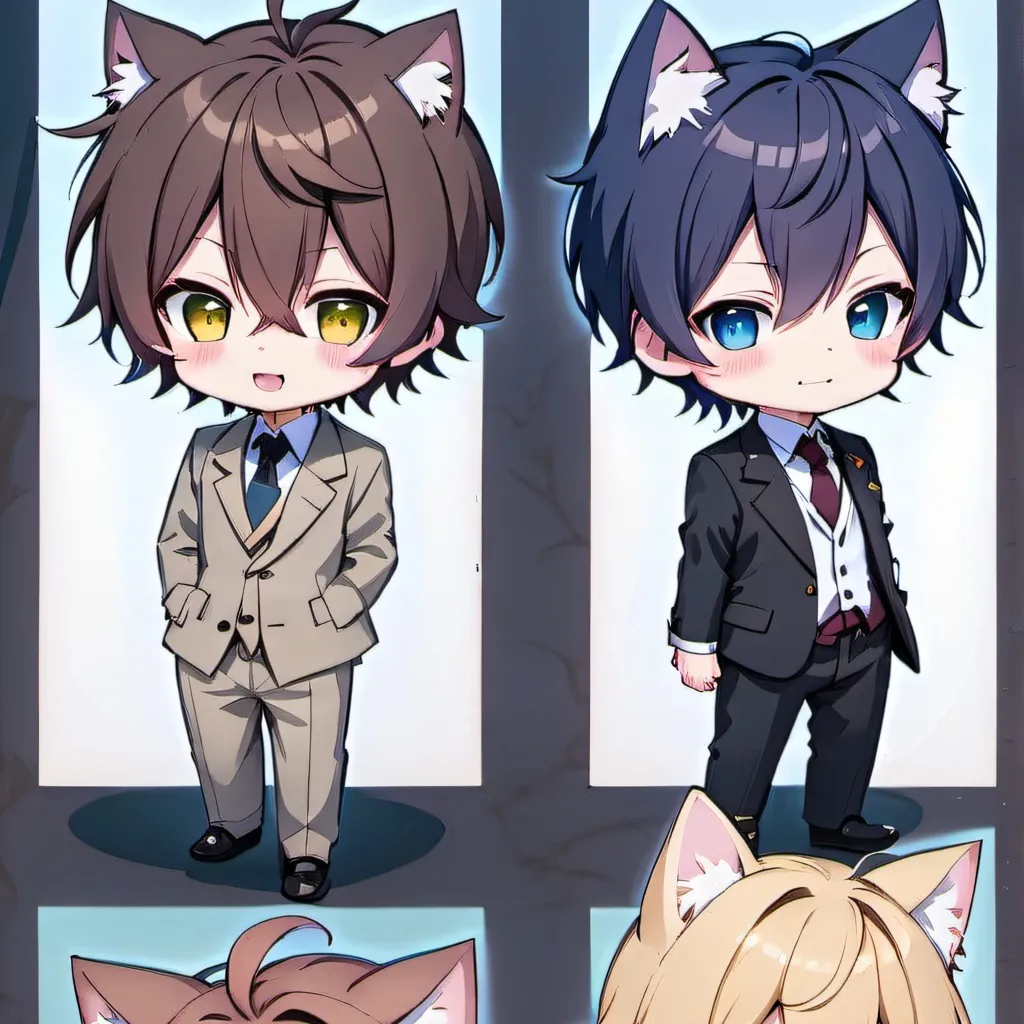 chat with ai character: The Fab Cat Four 