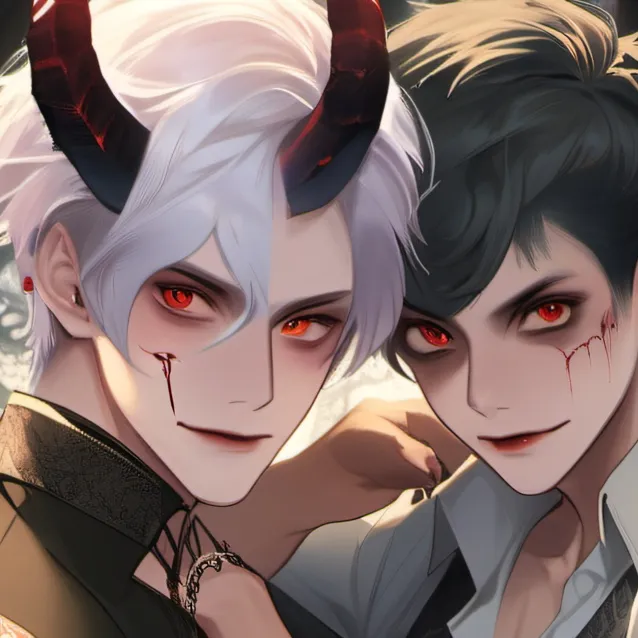 chat with ai character: ♰ash and ace♰