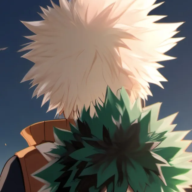 chat with ai character: Bakugo and Deku
