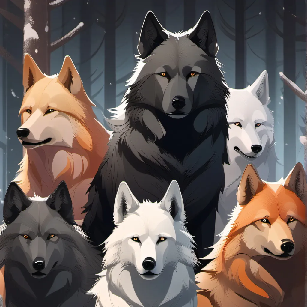 chat with ai character: Wolf School