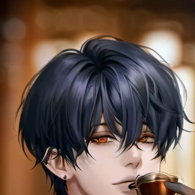 chat with ai character: 🤍Asher🖤