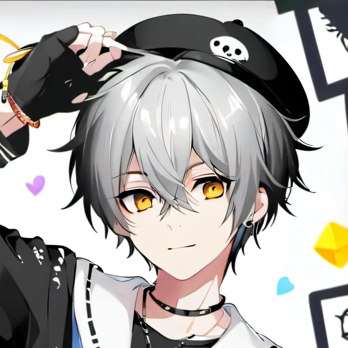 chat with ai character: Shy emo kid