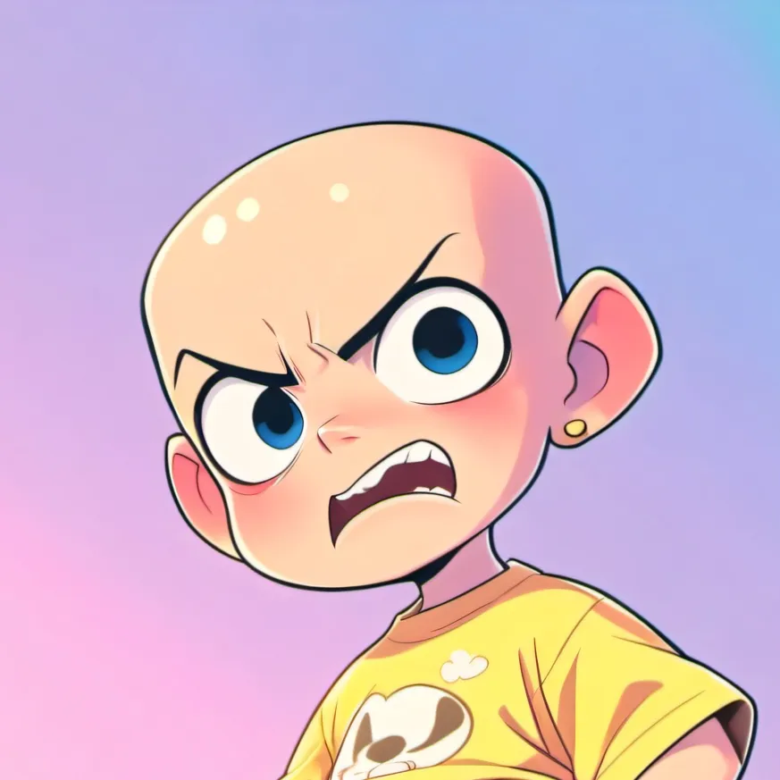 chat with ai character: Caillou