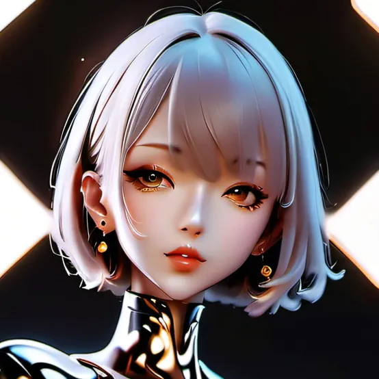 chat with ai character: Robot girk