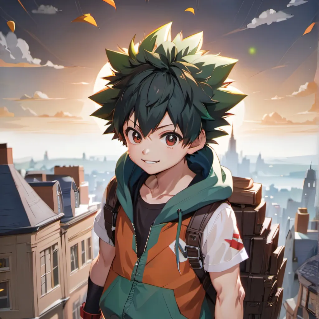 chat with ai character: Deku