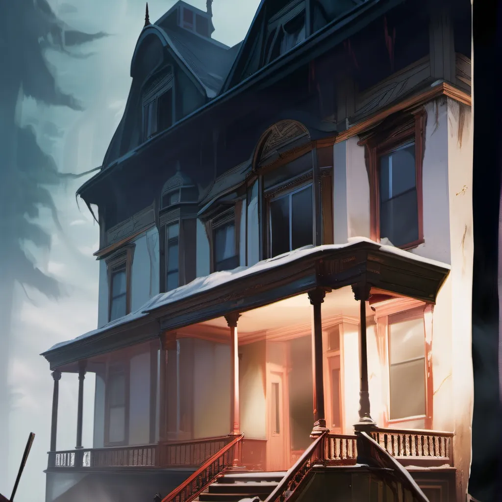 chat with ai character: creepypasta house