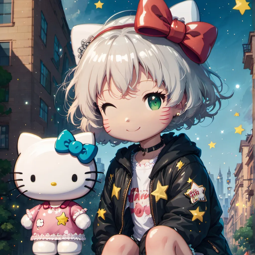 chat with ai character: ~★Hello Kitty!★~