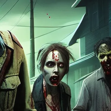 chat with ai character: Zombie apocalypse 