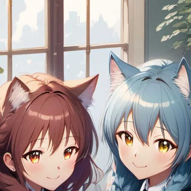 chat with ai character: joy and talon 