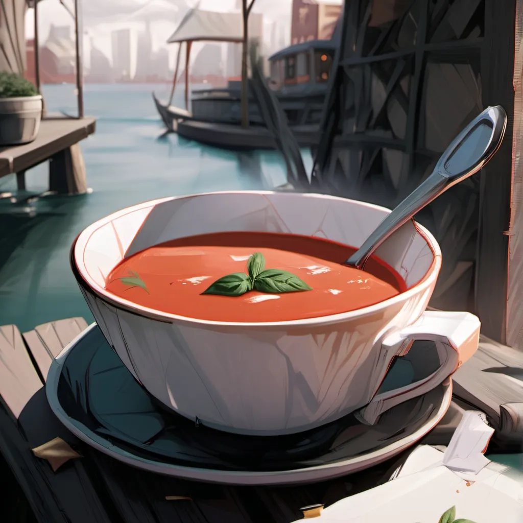 chat with ai character: Tomato soup