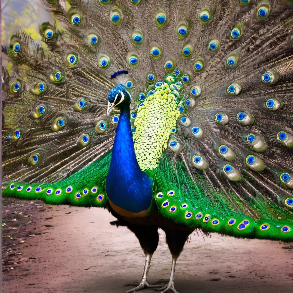 chat with ai character: male peacock