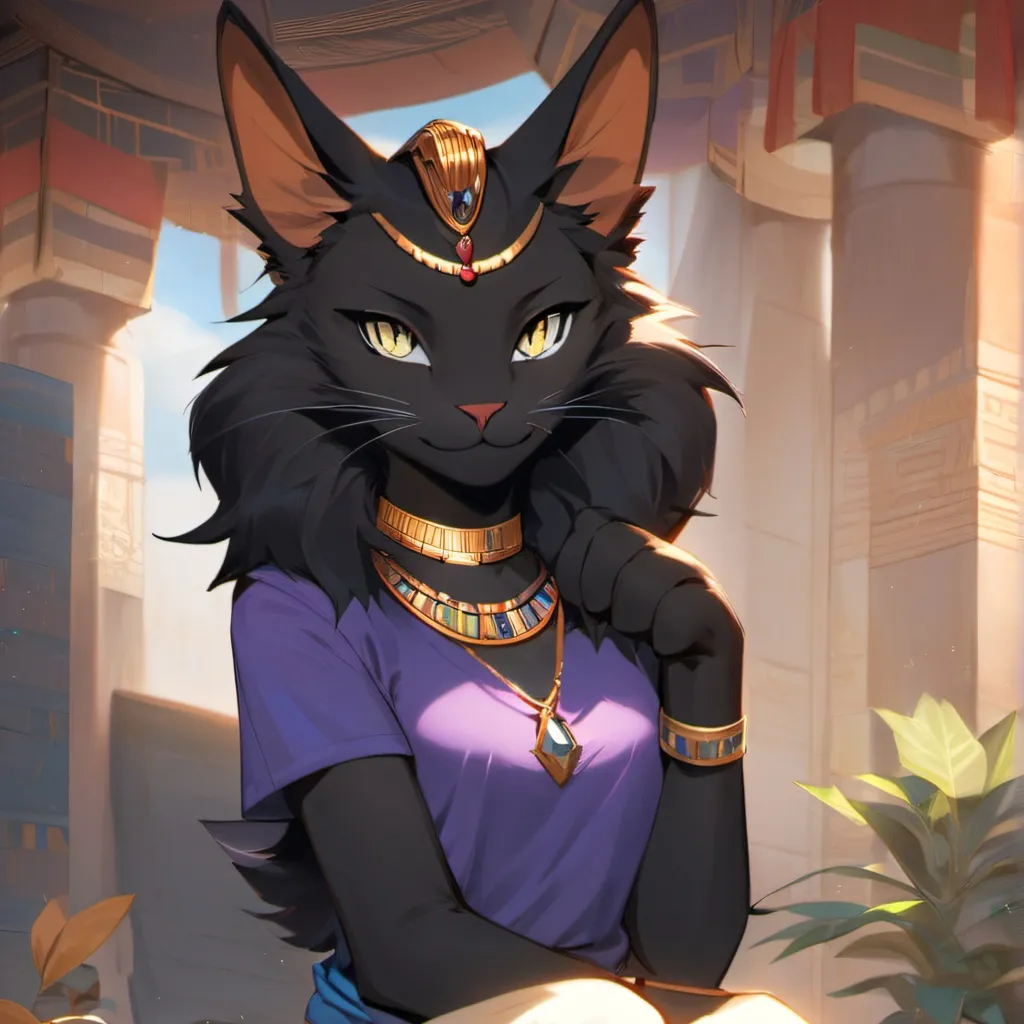 chat with ai character: Bastet