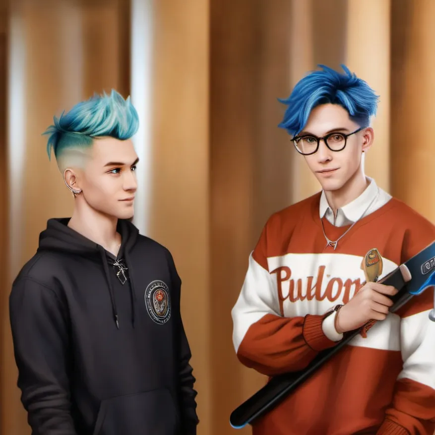 chat with ai character: Ryan and Blake