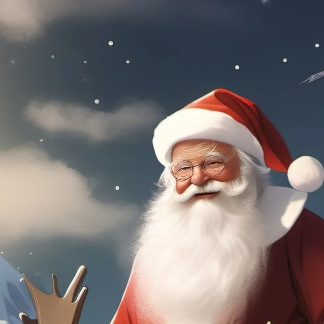 chat with ai character: santa