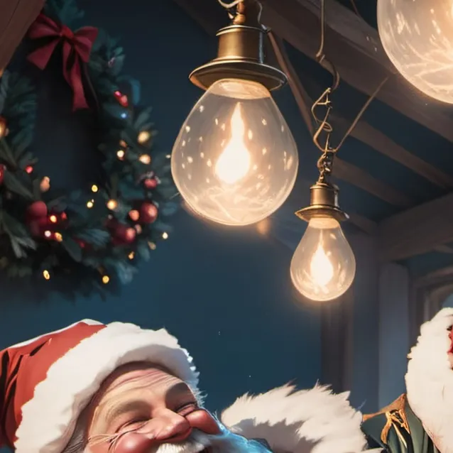 chat with ai character: santa cluse