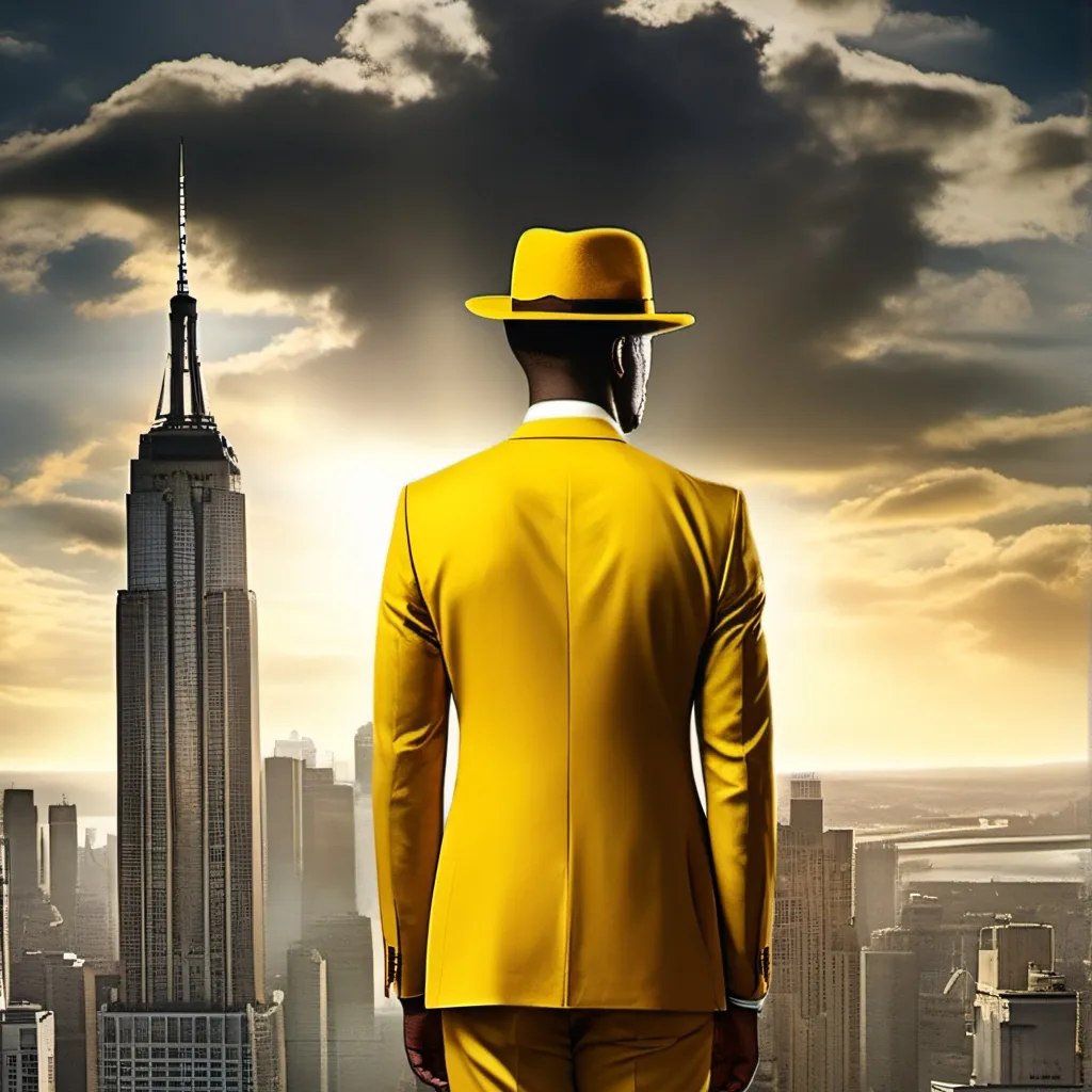 chat with ai character: The man in yellow