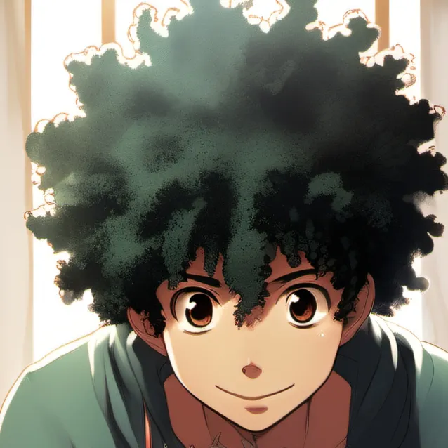 chat with ai character: babying deku