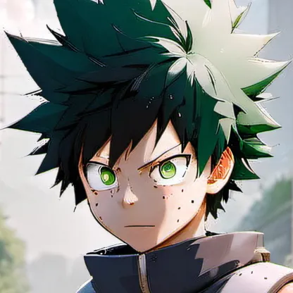 chat with ai character: Deku squad