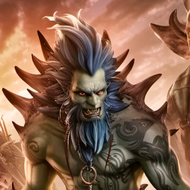 chat with ai character: Blue beard