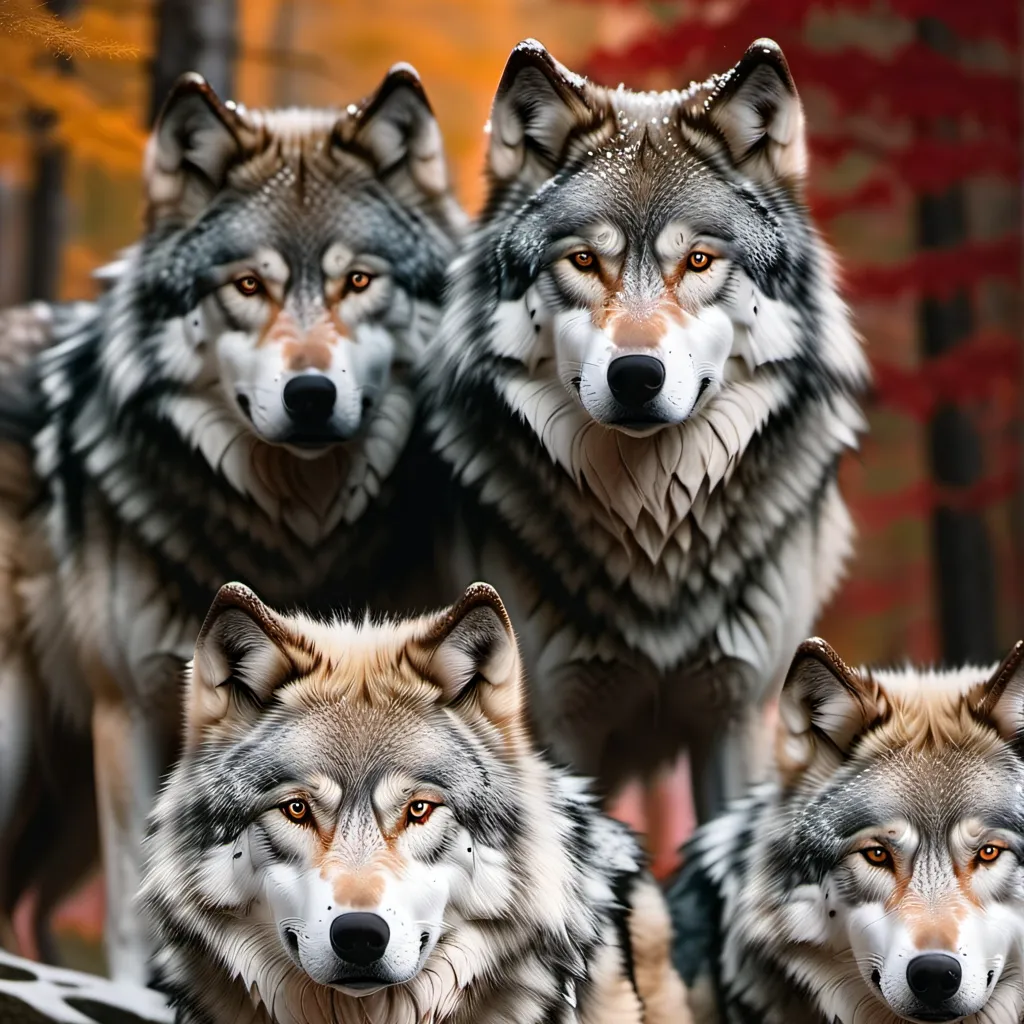 chat with ai character: the 4 wolfs