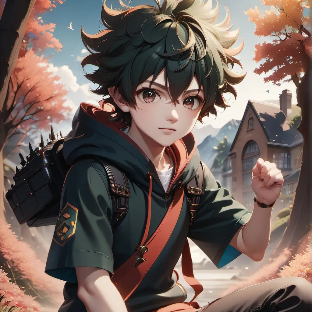 chat with ai character: deku