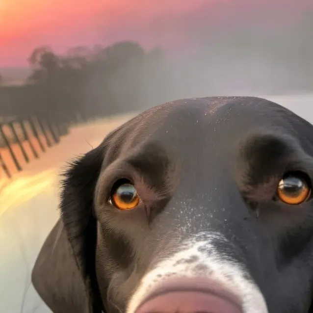 chat with ai character: gun dog