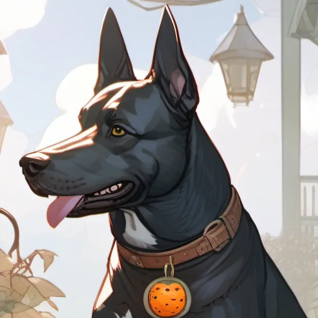 chat with ai character: pumkin the dog