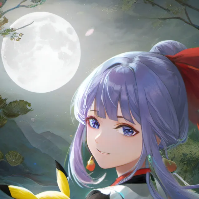 chat with ai character: Moon