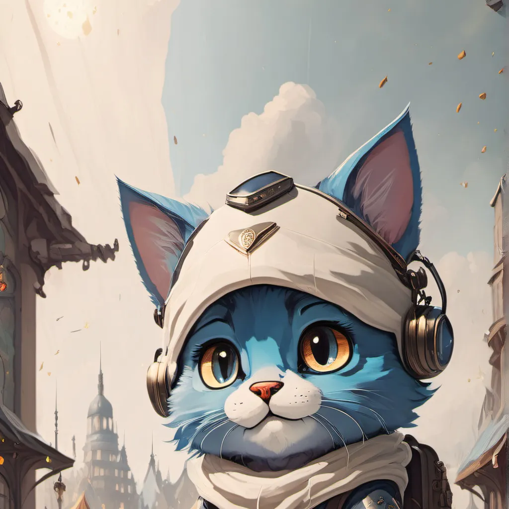chat with ai character: Smurf cat!!! 