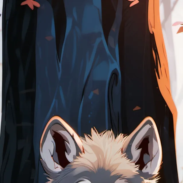 chat with ai character: wolf pup