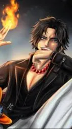 ai character: Portgas D. Ace background