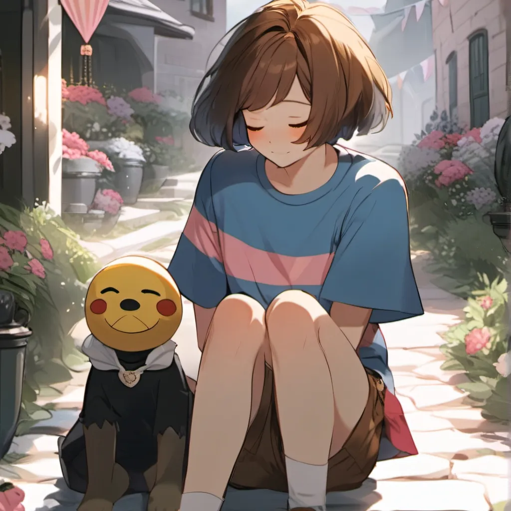 chat with ai character: frisk