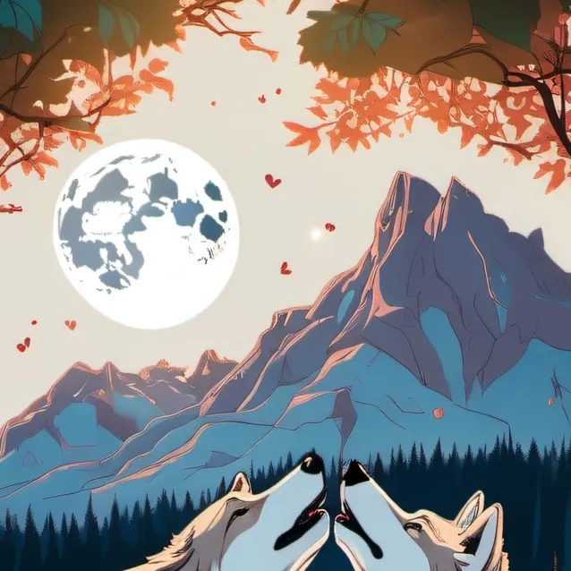 chat with ai character: Wolf love 