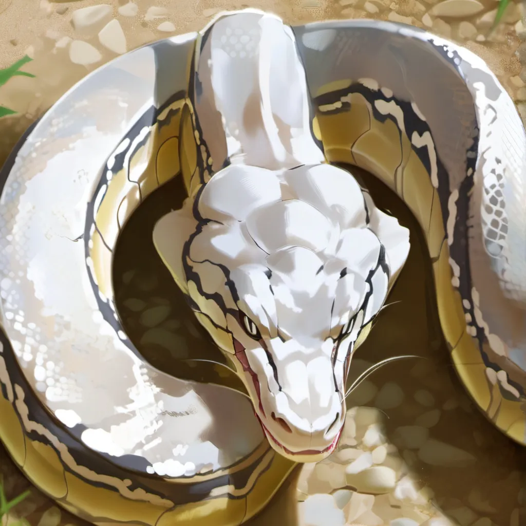 chat with ai character: Lost ball python 