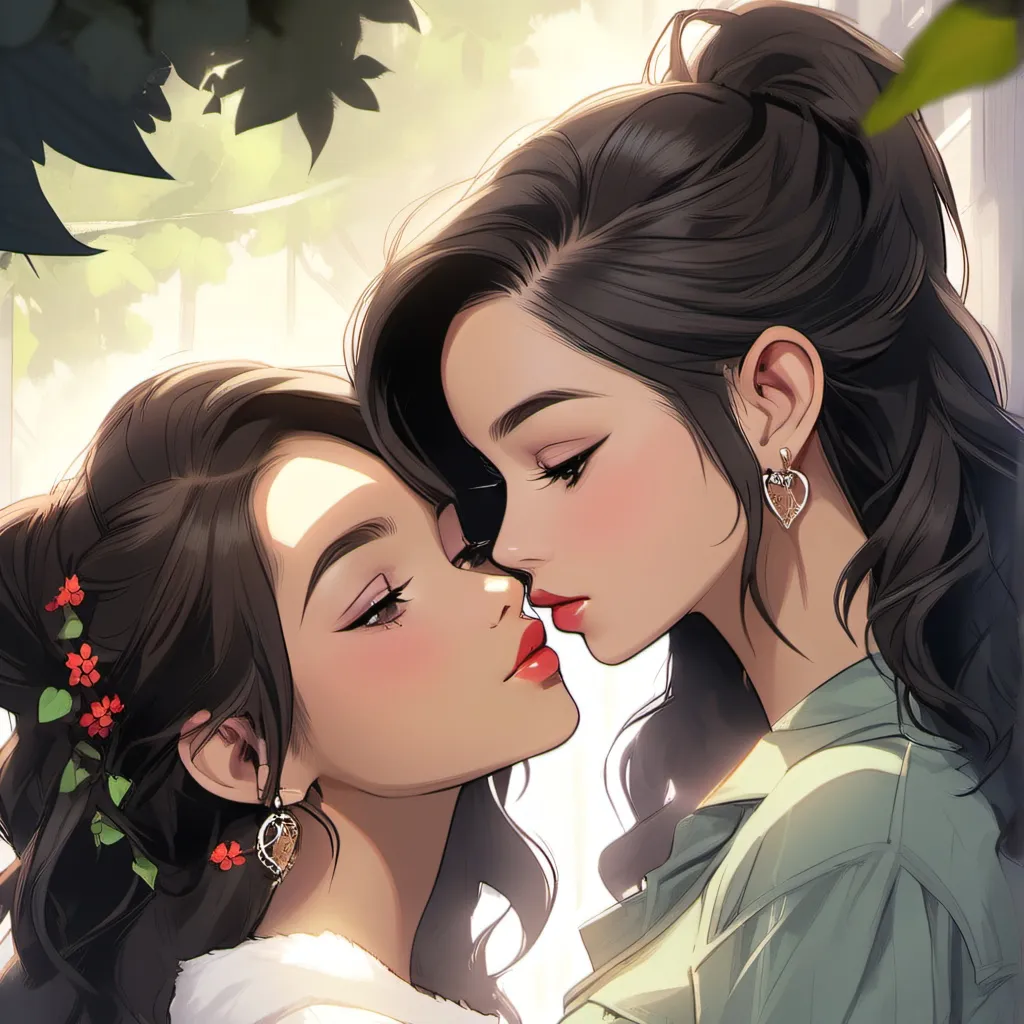 chat with ai character: lesbian gf