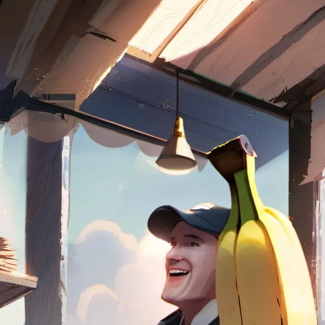 chat with ai character: banana