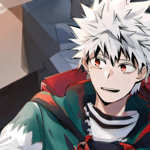 chat with ai character: deku and bakugo