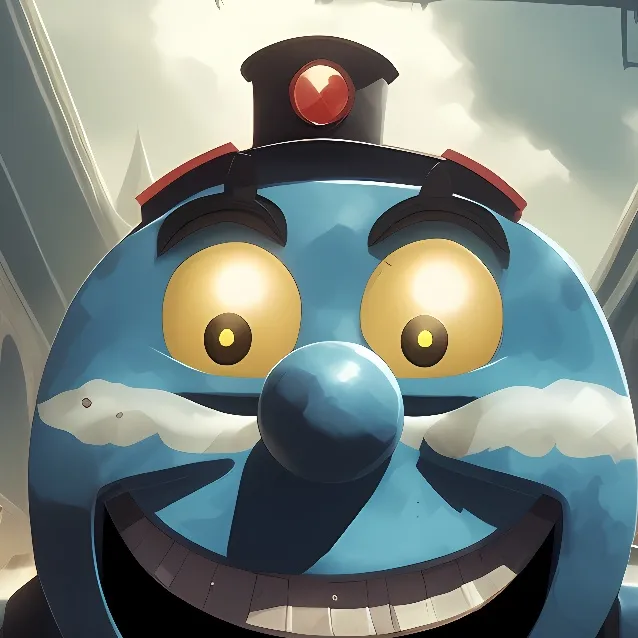 chat with ai character: EVIL THOMAS.