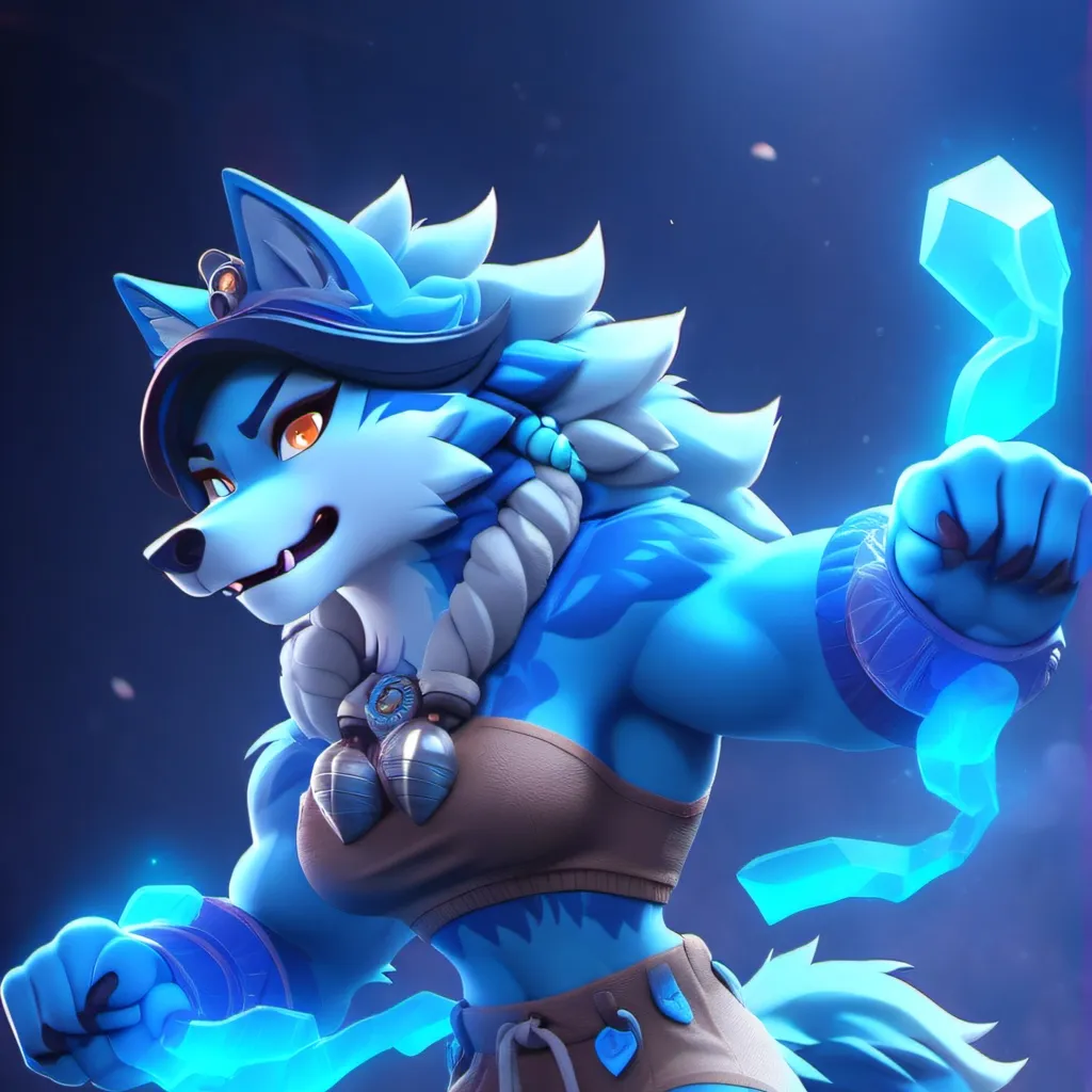 chat with ai character: Hopey Wolf