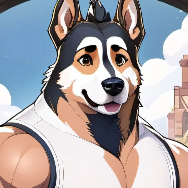 chat with ai character: chase the male dog